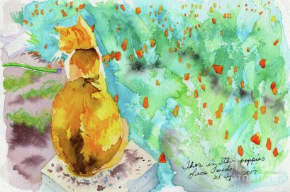 thor-in-the-poppies-lisa-twede